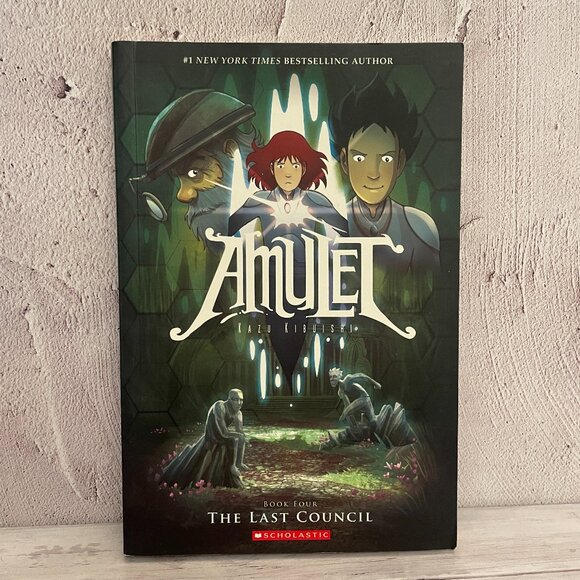 5 for $15📕Amulet # 4: The Last Council Graphic Novel Kids Book (SKU: 288MI) - Picture 1 of 4